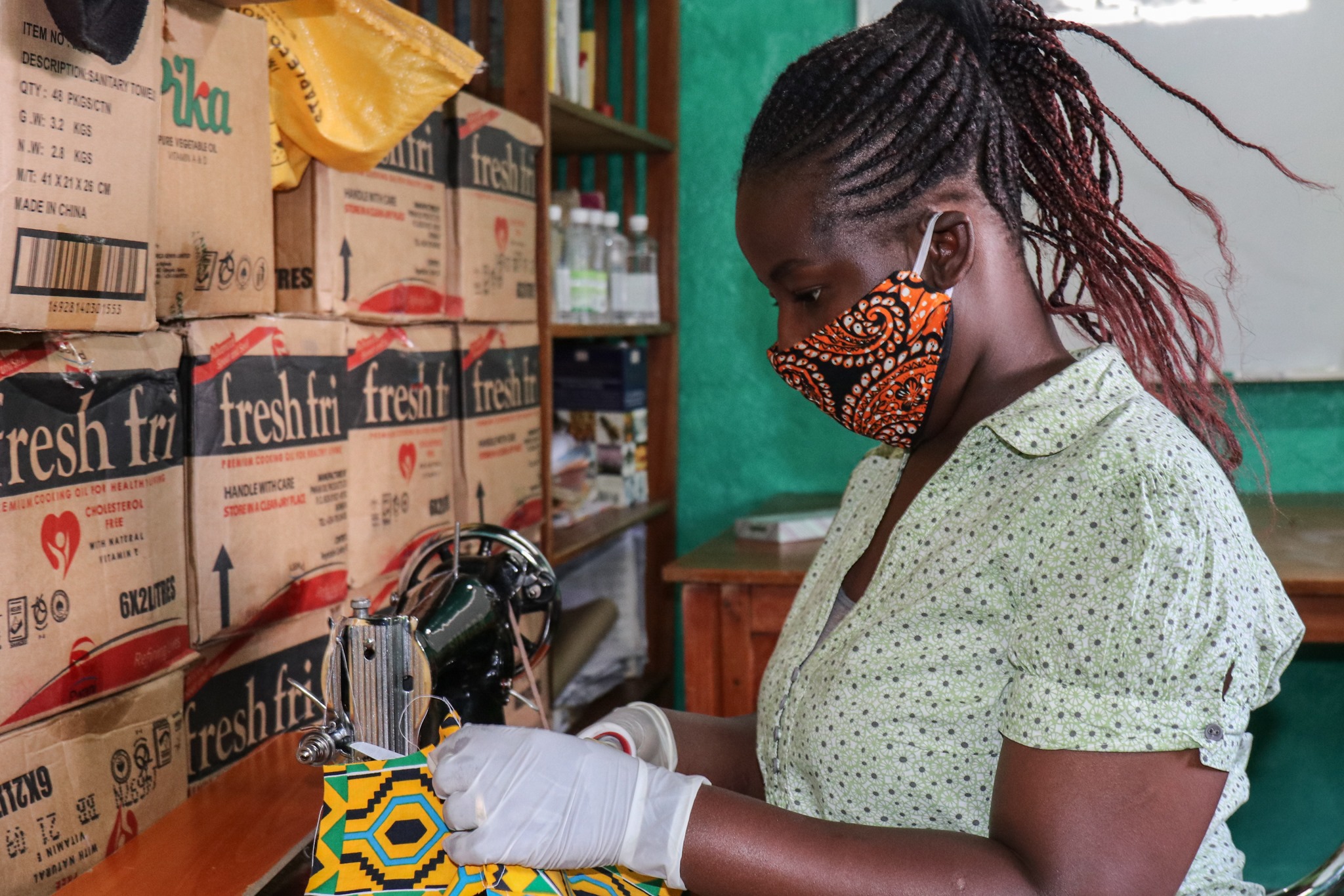 Protecting Kibera through Mask Distribution