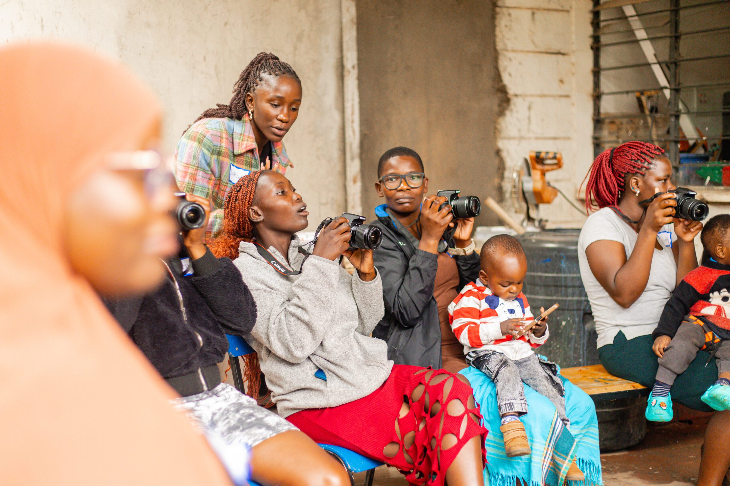 Phase 2 of our Mindfulness Photography Training in Kibera